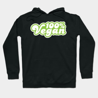 100 Percent Vegan T-Shirt Hoodie